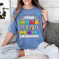 Proud MAMA Of a 2025 PRE-K Graduate -Graduation Women's Comfort Colors T-Shirt Blue Jean