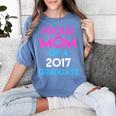 Proud Mom Of A 2017 Graduate Graduation Tee T-Shirt Women's Comfort Colors T-Shirt Blue Jean