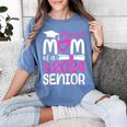 Proud Mom Of A 2024 Senior Graduation Women's Comfort Colors T-Shirt Blue Jean