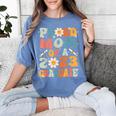 Proud Mom Of A Class Of 2023 Graduated Graduation Women Women's Comfort Colors T-Shirt Blue Jean