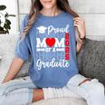 Proud Mom Of a Class Of 2025 Graduate Senior Mom Graduation Women's Comfort Colors T-Shirt Blue Jean