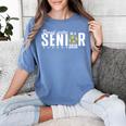 Proud Sister Of a 2026 Soccer Senior Graduation Women's Comfort Colors T-Shirt Blue Jean