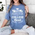 Proud Sister Of a College Grad 2019 Family Graduation Shirt Women's Comfort Colors T-Shirt Blue Jean