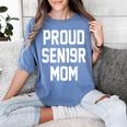 SEN19R Mom Shirt Senior Grad 2019 Graduation Party T-Shirt Women's Comfort Colors T-Shirt Blue Jean