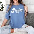 Senior 2019 Class Of 2019 Graduation Him Her Tee Women's Comfort Colors T-Shirt Blue Jean