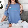 Senior 2019 Shirt Graduation High School College Tee Women's Comfort Colors T-Shirt Blue Jean