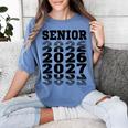 Senior 2026 2027 Class Of Graduation Women's Comfort Colors T-Shirt Blue Jean