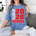 Senior 2026 Class Of 2026 Graduation Women's Comfort Colors T-Shirt Blue Jean