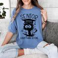 Senior 2026 High School College Graduation Year Class Of 26 Women's Comfort Colors T-Shirt Blue Jean