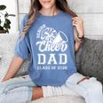 Senior Cheerleader Dad Cheer Class Of 2026 Graduation Men Women's Comfort Colors T-Shirt Blue Jean