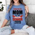 Senior Class Of 2019 Tshirt Graduation Awesome Mom Women's Comfort Colors T-Shirt Blue Jean