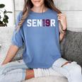 Senior Class Of 2019 Graduation Shirt Graduate Women's Comfort Colors T-Shirt Blue Jean
