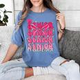 Senior Class Of 2026 Pink Coquette Bow Graduation 2026 Women's Comfort Colors T-Shirt Blue Jean