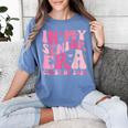 In My Senior Era Class Of 2026 Retro Senior 2026 Graduation Women's Comfort Colors T-Shirt Blue Jean