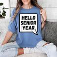 Seniors Class Of 2026 Back To School Graduation Women's Comfort Colors T-Shirt Blue Jean