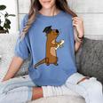 SmileteesGrad Cute Sea Otter Graduation T-Shirt Women's Comfort Colors T-Shirt Blue Jean