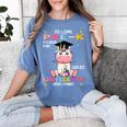 So Long Pre k Graduation 2025 Look Out Kindergarten Girls Premium Tri-Blend Women's Comfort Colors T-Shirt Blue Jean