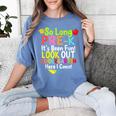 So Long Pre-K Kindergarten Here I Come Graduation Kids Women's Comfort Colors T-Shirt Blue Jean