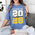 Sophomore 2028 Class Of 2028 Graduation 2028 10th Grade Women's Comfort Colors T-Shirt Blue Jean