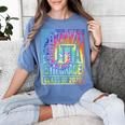 Straight Outta 5th Grade Class Of 2022 School Graduation Women's Comfort Colors T-Shirt Blue Jean