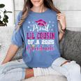Super Proud Little Cousin Of 2025 Graduate Graduation Family Premium Tri-Blend Women's Comfort Colors T-Shirt Blue Jean