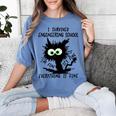I Survived Engineering School Graduation 2026 Women's Comfort Colors T-Shirt Blue Jean