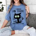I Survived Law School Graduation 2025 2026 Women's Comfort Colors T-Shirt Blue Jean