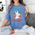Trust Me I'Ve Got A Counseling Degree College Graduation Women's Comfort Colors T-Shirt Blue Jean