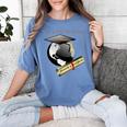 Valedictorian University Of Hard Knocks Graduation Tshirt Women's Comfort Colors T-Shirt Blue Jean