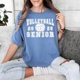 Volleyball Senior Night Volleyball Senior 2026 Graduation 1 Women's Comfort Colors T-Shirt Blue Jean