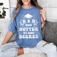 Women's Groovy Nurse BSN Now Hotter By One Degree Graduation BSN RN Women's Comfort Colors T-Shirt Blue Jean