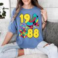 1988 Retro Raised In The 80s Old School Nostalgia Vibes Women's Comfort Colors T-Shirt Chalky Mint 1988 Retro Raised In The 80s Old School Nostalgia Vibes Women's Comfort Colors T-Shirt Chalky Mint
