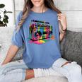 80s 90s Hip Hop Nostalgia Retro Boombox Music Lovers Women's Comfort Colors T-Shirt Chalky Mint