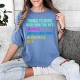 90's Lover Nineties 1990's Born Nostalgia Politics Women's Comfort Colors T-Shirt Chalky Mint