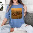 90s Roadtrip Animals Photo Cat Sloth Dog Retro Nostalgia Women's Comfort Colors T-Shirt Chalky Mint