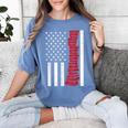 America Flag Read Book Reading Librarian Men Women Kids Women's Comfort Colors T-Shirt Chalky Mint