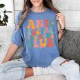 Anti Social Dog Moms Club Introvert Dog Mom Retro Men Women Women's Comfort Colors T-Shirt Chalky Mint