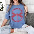 Antisocial Dragonfly Introvert Humor Nature Insect Graphic Women's Comfort Colors T-Shirt Chalky Mint Antisocial Dragonfly Introvert Humor Nature Insect Graphic Women's Comfort Colors T-Shirt Chalky Mint