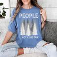 Bigfoot People Not a Big Fan Sasquatch Introvert Women's Comfort Colors T-Shirt Chalky Mint Bigfoot People Not a Big Fan Sasquatch Introvert Women's Comfort Colors T-Shirt Chalky Mint