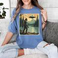 Bigfoot Sasquatch Alien Spaceship UFO Introvert Bruh Women's Comfort Colors T-Shirt Chalky Mint Bigfoot Sasquatch Alien Spaceship UFO Introvert Bruh Women's Comfort Colors T-Shirt Chalky Mint