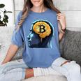 Bitcoin Human Brain Memory Clever Smart Intelligence Women's Comfort Colors T-Shirt Chalky Mint