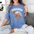 Book Dinosaur T-Rex Bookworm Dino Book Reading Women's Comfort Colors T-Shirt Chalky Mint