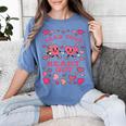 Book Lover Read Your Heart Out Teacher Valentines Women's Comfort Colors T-Shirt Chalky Mint