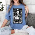 Book Lover The Reader Tarot Card Skeleton Reading Women's Comfort Colors T-Shirt Chalky Mint Book Lover The Reader Tarot Card Skeleton Reading Women's Comfort Colors T-Shirt Chalky Mint