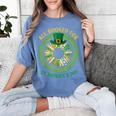 Bookworm Irish All Booked For St Patrick's Day Book Lover Women's Comfort Colors T-Shirt Chalky Mint Bookworm Irish All Booked For St Patrick's Day Book Lover Women's Comfort Colors T-Shirt Chalky Mint