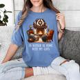 Cat Lover I'd Rather Be Home With My Cats Introvert Cozy Women's Comfort Colors T-Shirt Chalky Mint Cat Lover I'd Rather Be Home With My Cats Introvert Cozy Women's Comfort Colors T-Shirt Chalky Mint