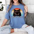 Cat Pun Introvert Anti Social Ew People Kitty Women's Comfort Colors T-Shirt Chalky Mint