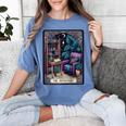 Color Graphic The Introvert Tarot Card Raglan Baseball Tee Women's Comfort Colors T-Shirt Chalky Mint Color Graphic The Introvert Tarot Card Raglan Baseball Tee Women's Comfort Colors T-Shirt Chalky Mint