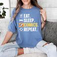 Comic Book Comic Stuff & Accessories -Adult Small Modern Letter Print Crew Collar Short Sleeve T-Shirt Women's Comfort Colors T-Shirt Chalky Mint Comic Book Comic Stuff & Accessories -Adult Small Modern Letter Print Crew Collar Short Sleeve T-Shirt Women's Comfort Colors T-Shirt Chalky Mint