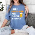 I Like Craft Beer & Maybe 3 People Introvert Beer Fans Women's Comfort Colors T-Shirt Chalky Mint I Like Craft Beer & Maybe 3 People Introvert Beer Fans Women's Comfort Colors T-Shirt Chalky Mint
